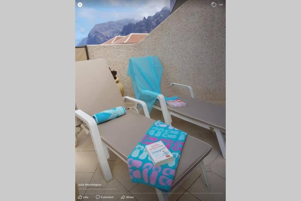 Апартаменты Casa Amber, Los Gigantes, Simply Stunning Акантиладо-де-Лос-Хигантес Экстерьер фото